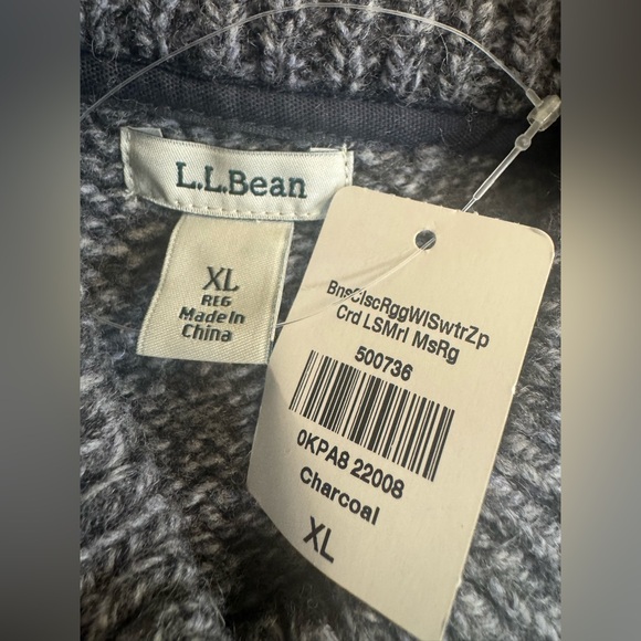 L.L. Bean Gray Women's Sweater - Picture 6 of 6